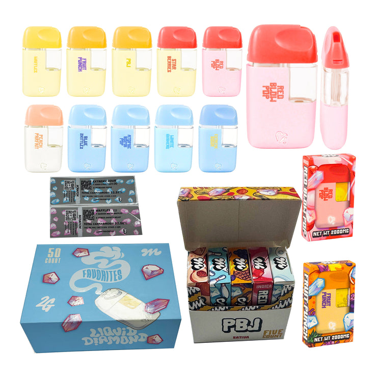 Favorites Minis 2g Disposable Vapes (500 Units / Per Lot)