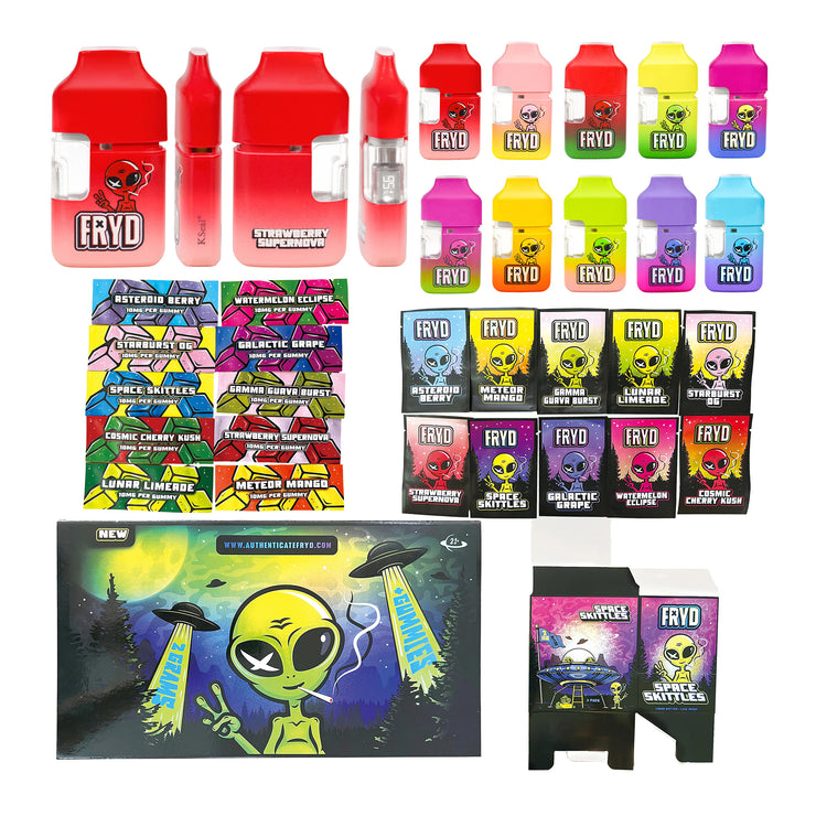 New FRYD Live Resin 2g Disposable Vapes (500 Units / Per Lot)