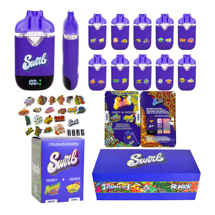 Swirl Switch 2g Disposable Vapes (500 Units / Per Lot)