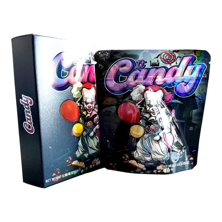 It Candy 3.5g Holographic Bag with Matching Box Design (500 Units / Per Lot)