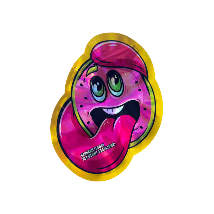 Lemon Cherries Gelato Back Pack Boys 3.5g Holographic Die Cut Shape Bag (500 Units / Per Lot)