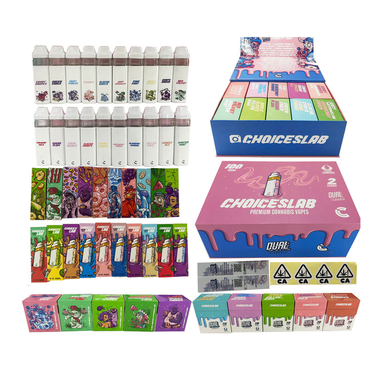 Choice Dual 2g Disposable Vapes (500 Units / Per Lot)