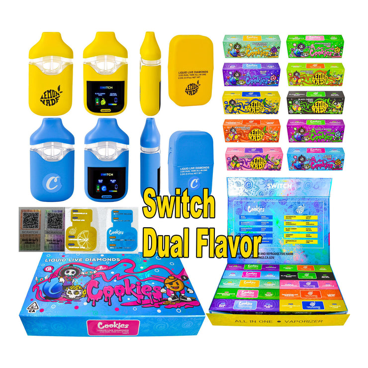 Cookies x Lemonade Switch Dual Disposable Vape (800 Units / Per Lot)