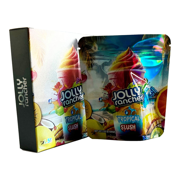 Jolly Rancher 3.5g Holographic Bag with Matching Box Design (500 Units / Per Lot)
