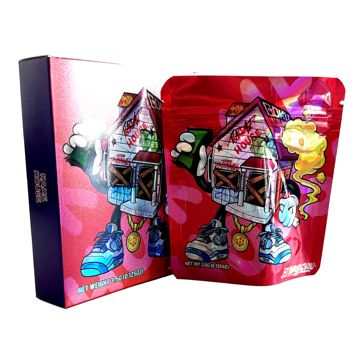 Trap Kame House Goku 3.5g Holographic Bag with Matching Box Design (500 Units / Per Lot)
