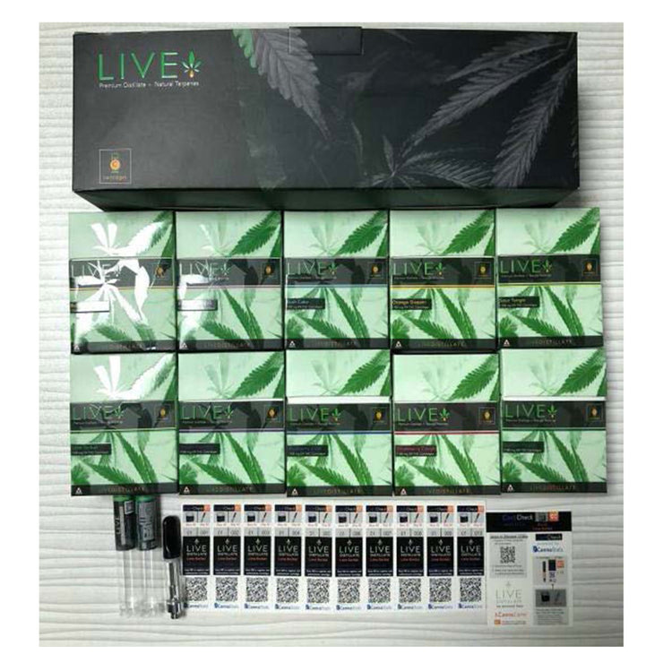 LIVE 510 Thread 1g Carts (1000 Units / Per Lot)