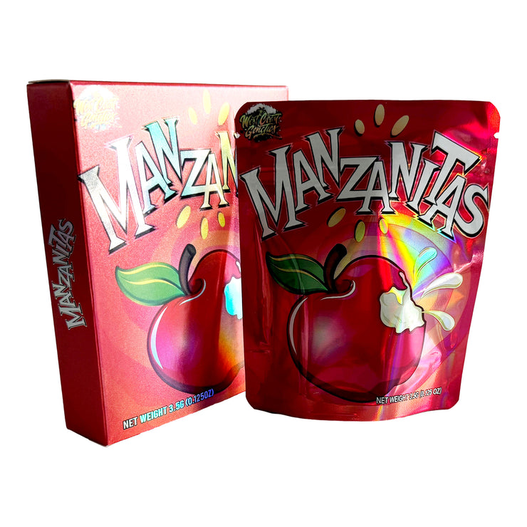 ManzaNitas 3.5g Holographic Bag with Matching Box Design (500 Units / Per Lot)