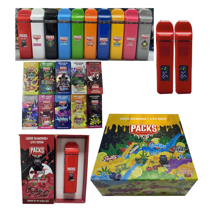 Packwoods Collaborations 2g Disposable Vapes (500 Units / Per Lot)