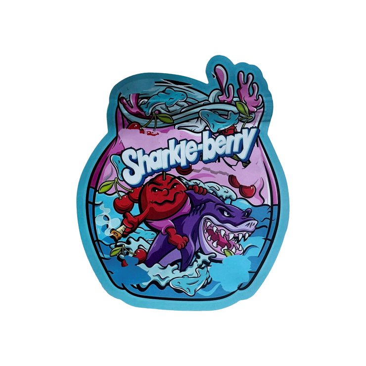 Sharkle Berry 3.5g Holographic Die Cut Shape Bag (500 Units / Per Lot)