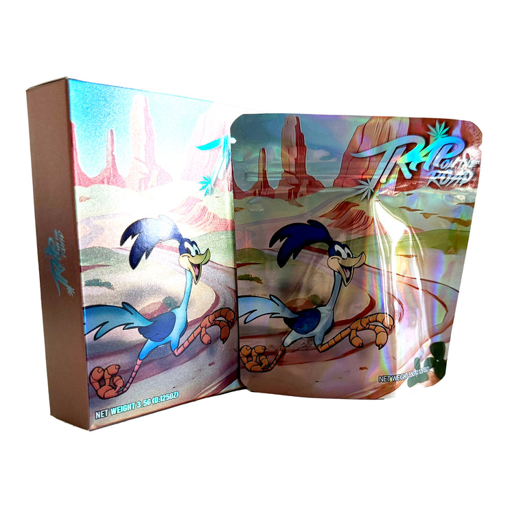 Trap On The Road 3.5g Holographic Bag with Matching Box Design (500 Units / Per Lot)