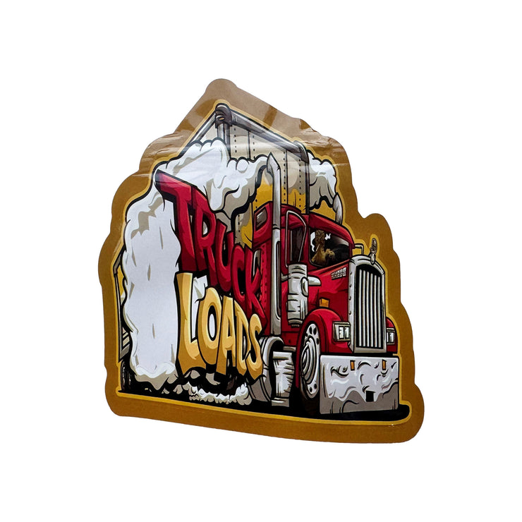 Truck Loads 3.5g Holographic Die Cut Shape Bag (500 Units / Per Lot)